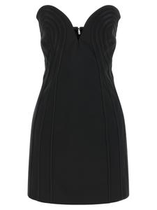 Платье «Сатин мини» ROTATE BIRGER CHRISTENSEN, черный