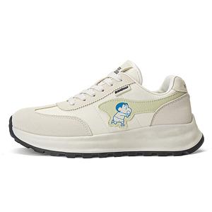 Низкие повседневные кроссовки Unisex Crayon Shinchan, бежево-черные