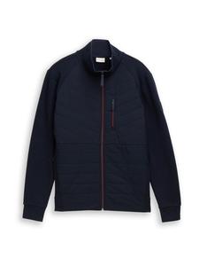 Худи с капюшоном на молнии TOM TAILOR, Dark blue