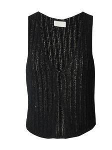 LeGer by Lena Gercke Вязаный топ 'Janina' в черном цвете