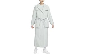 Тренч Nike AS W NSW TP SFADV JKT, светло-серебристый