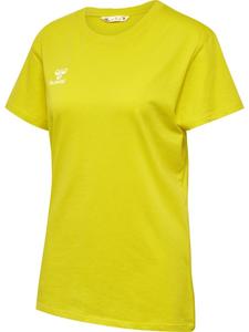 Футболка Hmlgo 2.0 T-Shirt S/S Woman желтого цвета Hummel