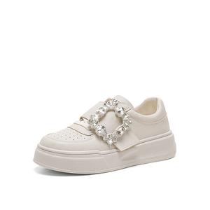 Кеды, скейтборд обувь женская низкая St&Sat, серебряный