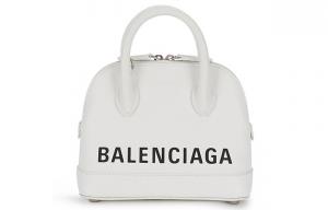 Balenciaga Сумка dome из телячьей кожи, женская сумка через плечо, белая