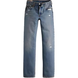 Levi's 501 90s потертые джинсы relaxed fit Levis, синий