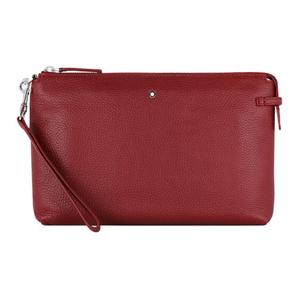 MONTBLANC Кожаный клатч Men's Red