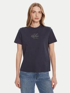 Футболка regular fit Classic Monologo LV047D873G Calvin Klein Jeans, синий