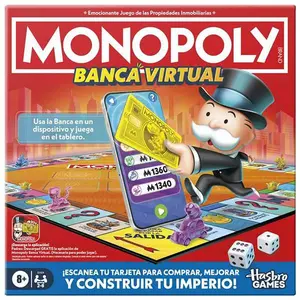 Детская настольная игра Hasbro Monopoly App Banking, мультиколор