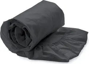 Простыня на резинке Elementi 90x210-220+40 см. Классический антрацит. HNL Living