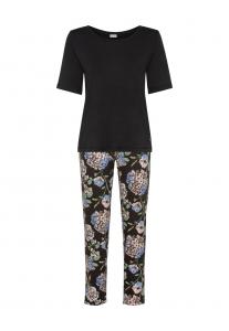 Пижама LASCANA, черный
