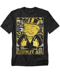 Футболка собственного производства Big & Lall Monopoly, Black