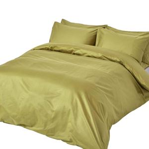 Постельное белье Homescapes оливково-зеленый, 230/220 см