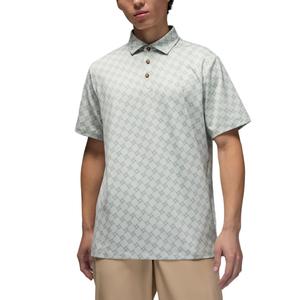 Спортивная поло с принтом мужская Jordan, светло-серебристый