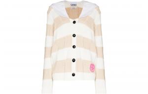 GANNI Свитер SS22 женский белый