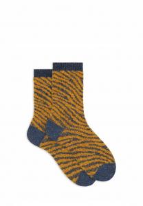 Носки Gallo AND WITH ZEBRA MOTIF, Yellow