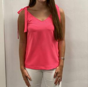 Розовая рубашка Miranda из крепа Vilagallo