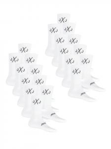 Jack & Jones Теннисные носки JACDIRECT, упаковка из 20 штук, белые