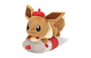 Ichiban Kuji, Pokémon, главный приз, плюшевая кукла озорной Eevee высотой 35 см BANPRESTO