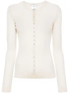 Топ в рубчик с длинными рукавами LEMAIRE, нейтральный