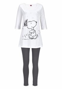 Пижама Peanuts, серый