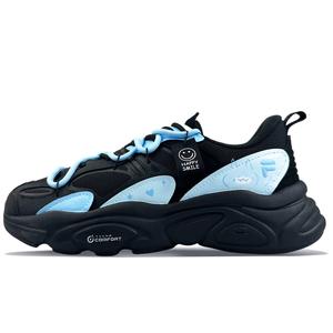 Кроссовки FILA Mars 2 Lifestyle Shoes Men Low-top Blue, черный/синий