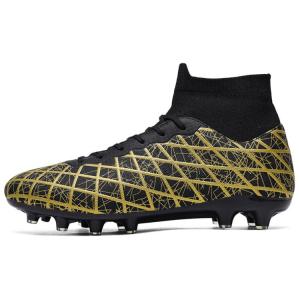 BIANSULONG Футбольные бутсы FG Rubber с длинными шипами TF Rubber, со сломанными шипами, амортизирующие, противоскользящие, износостойкие, унисекс, цвет зеленый газон, цвет Green-Turf