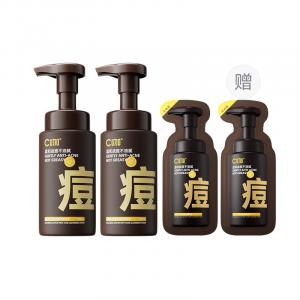 Пенка для умывания с аминокислотами, коллоидной серой и травами увлажняющая, контролирующая жирность, очищающая, против акне 150ml C KA