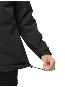 Мужская куртка для активного отдыха черного цвета Jack Wolfskin