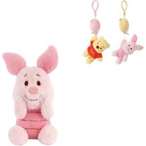 Кукла Disney Винни Пух с пуховыми ушками Тиггер Пятачок наклейка шарик подвеска плюшевая кукла высота 24см/25см POTDEMIEL