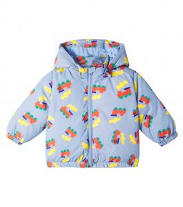 Куртка с капюшоном Baby Bobo Choo Choo Bobo Choses, светло-синий