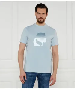 Футболка Regular fit Karl Lagerfeld, синий