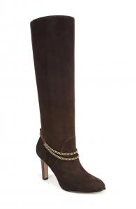 Veronica Beard Женские замшевые сапоги Tarian до колена, цвет эспрессо