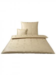 Постельное белье Gatsby бежевого цвета Elegante, 135 x 200 + 80 x 80 см