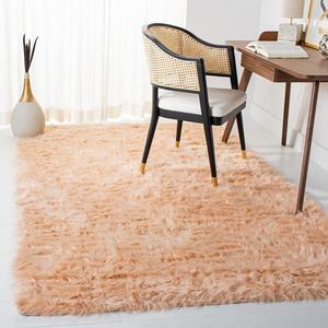 Ковер SAFAVIEH, 183 x 275 см, Faux Sheep Skin Collection Light Pink FSS235U Silken Glam