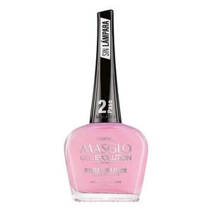 GEL EVOLUTION Лак для ногтей с эффектом геля Не требуется УФ/светодиодная лампа Держится до 12 дней 0,5 жидких унций Masglo