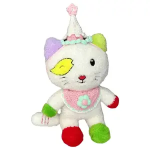 Креативная милая кукла плюшевая игрушка с большими ушами в виде мультяшного котенка высота 30 см CHUNTUSHU