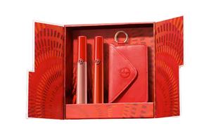 GIORGIO ARMANI AMANI Redtube двухцветная помада бокс лимитированная серия набор косметики легко растушевывается натуральный оттенок комплект из 2 штук