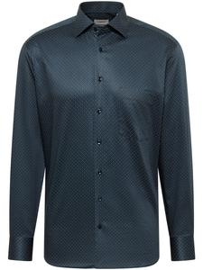 Рубашка MODERN FIT темно-зеленого цвета Eterna