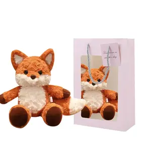 Плюшевая кукла Running Fox, высота 35см/50см LALABABY