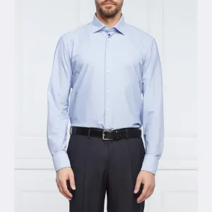 Рубашка узкого кроя Stenströms, синий