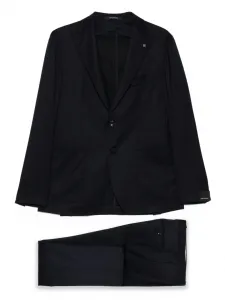 Однобортный костюм с лацканами TAGLIATORE, синий