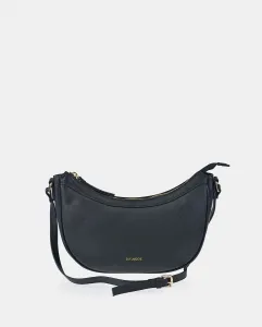 Сумка через плечо гондола из кожи Guy Laroche, черный