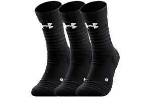 Носки до колена унисекс Under Armour, 3 шт. (черный)