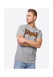 Футболка облегающая классическая Lonsdale, серый