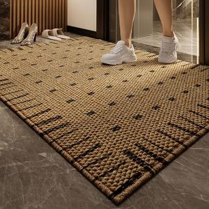 Katifia Ковер 140х200 см для прихожей в современном стиле, светлый, с геометрическим узором, Camel Color