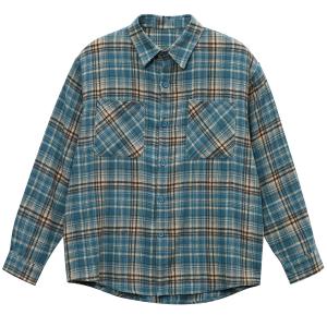 Рубашка унисекс NANDCHN, синий