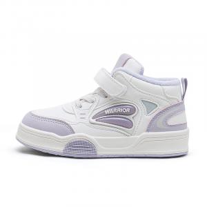 Детские кроссовки для скейтбординга Unisex WARRIOR, бежевый фиолетовый-fleece-lined