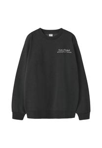 Толстовка TWO SOON RUNDHALS LOGO, Black