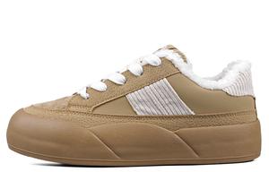 Тёплые амортизирующие увеличивающие рост износостойкие лёгкие низкие скейтбордские туфли женские WENPU, Jasper