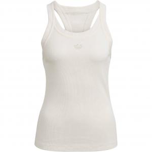 Adidas Originals Женская спортивная футболка без рукавов из коллекции Blue Version, розово-белая с открытой спиной